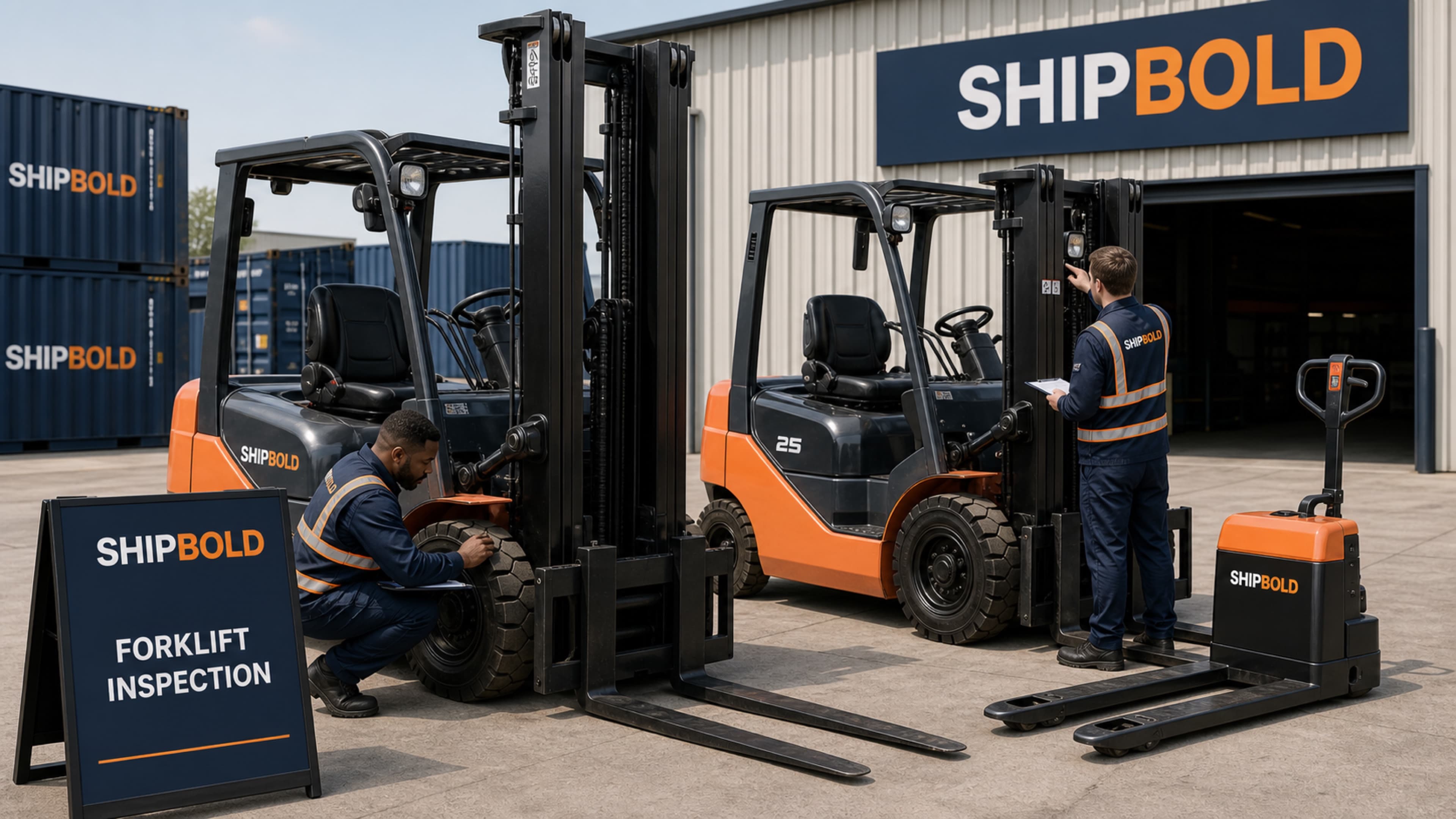 Used Forklift Liquidation Package industrial stock